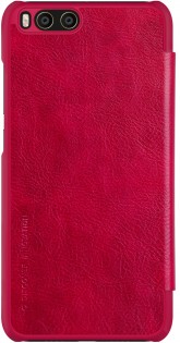 Кожаный чехол книжка Nillkin Qin Leather Case Q-LC XM-M6 для смартфонов Xiaomi Mi 6 Red